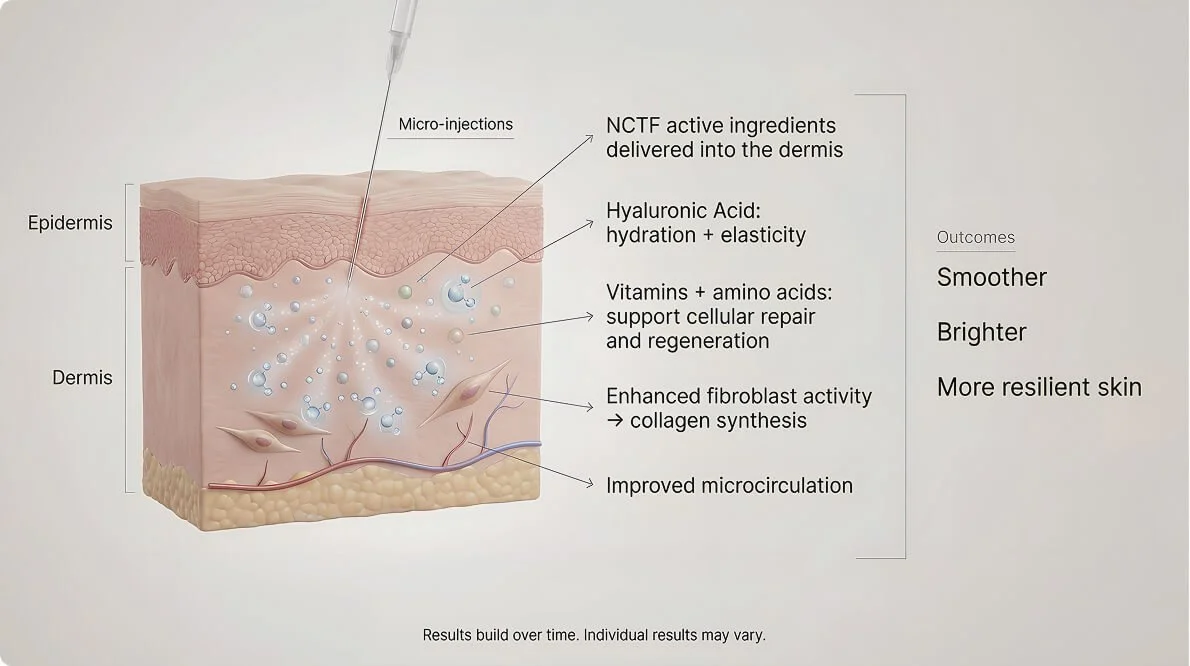 How Does NCTF 135 HA Work?
